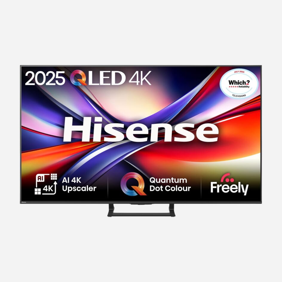 Hisense A7Q 55" QLED 4K Smart AI TV main product photo