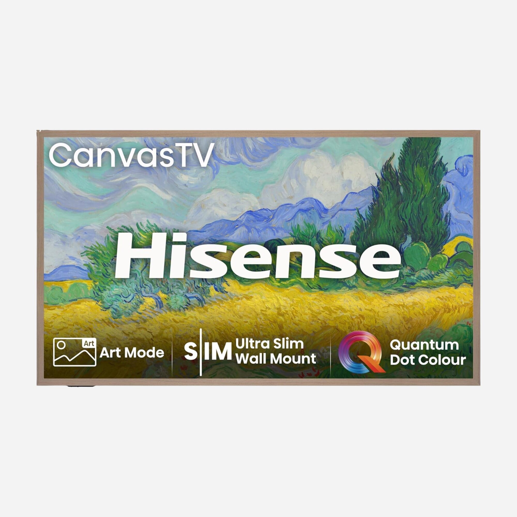 Hisense Canvas TV S7NQ 65" QLED 4K Smart TV with Art Mode