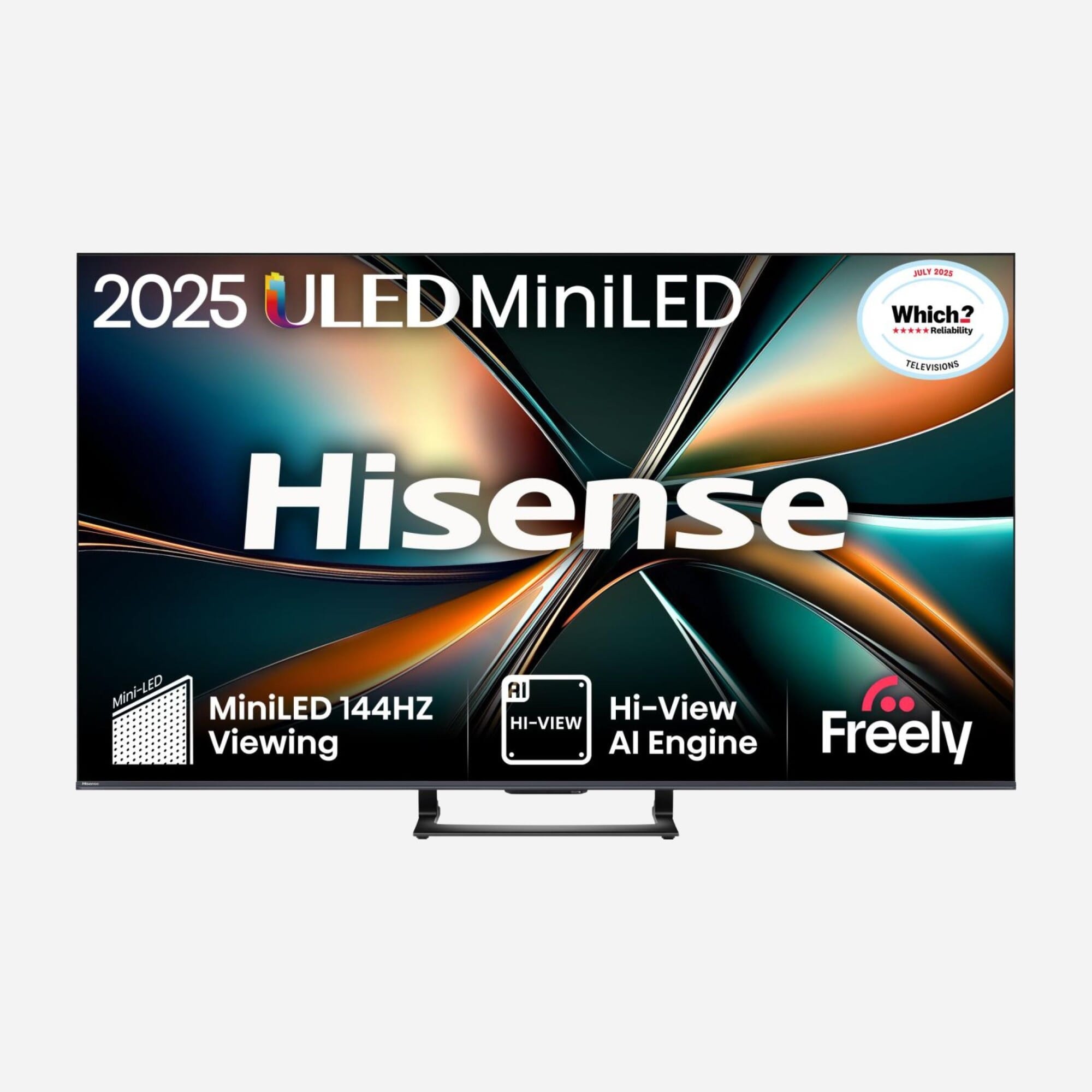 Hisense U7Q 55” Mini-LED 4K Ultra HD HDR Smart AI TV