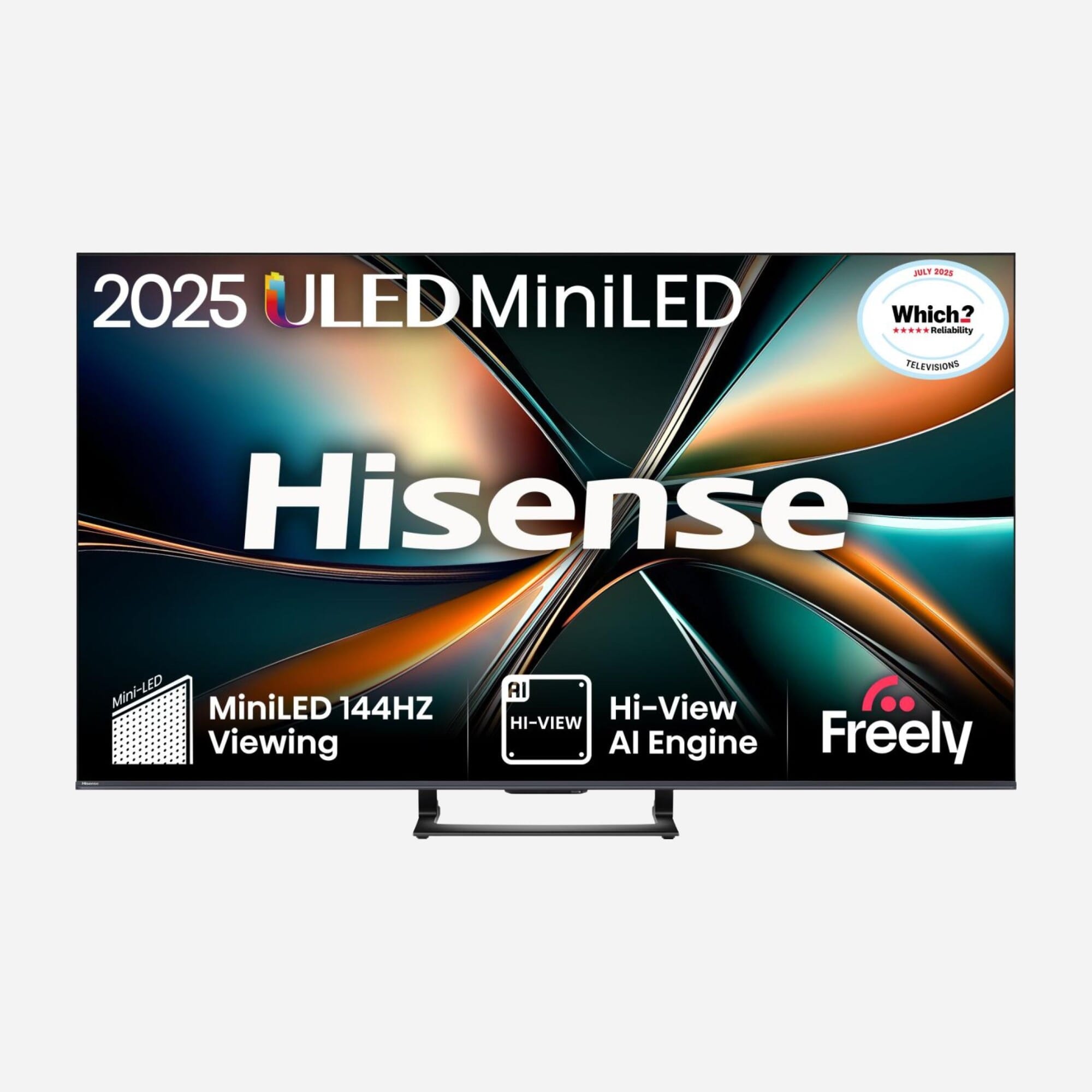 Hisense U7Q 65” Mini-LED 4K Ultra HD HDR Smart AI TV