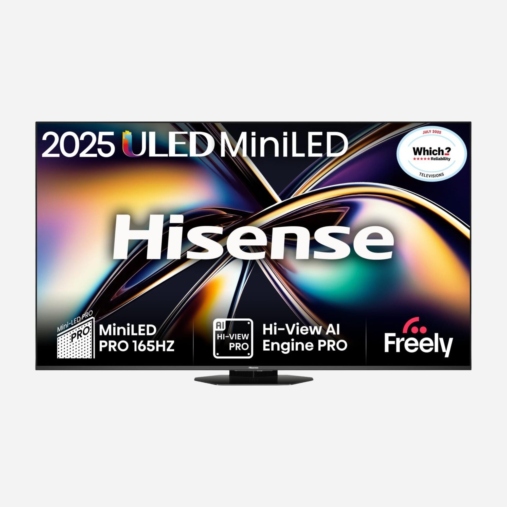 Hisense U8Q 75" Mini LED 4K 165Hz Smart AI TV