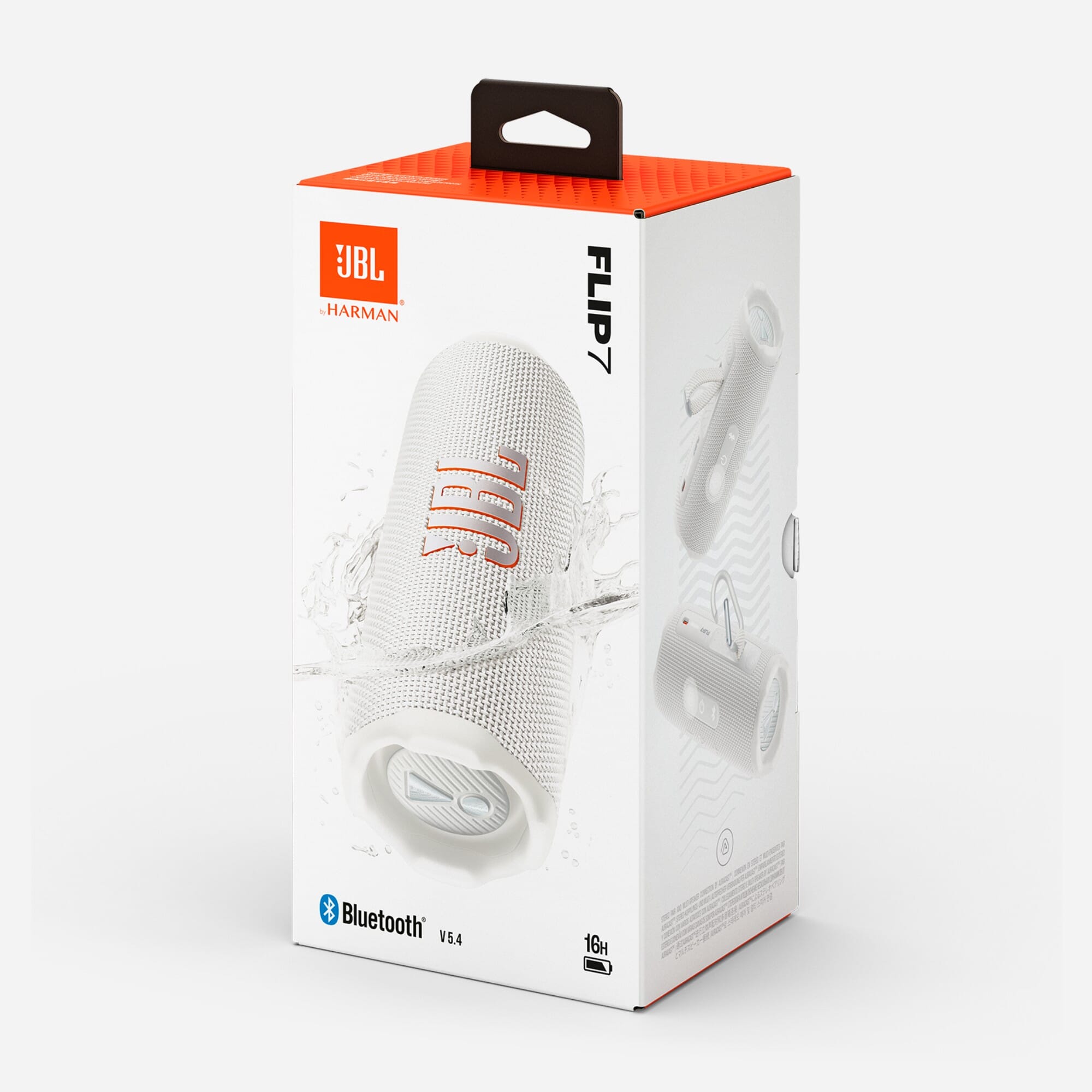 JBL FLIP7 ホワイト JBL Flip 7 Portable Rechargeable Waterproof Bluetooth