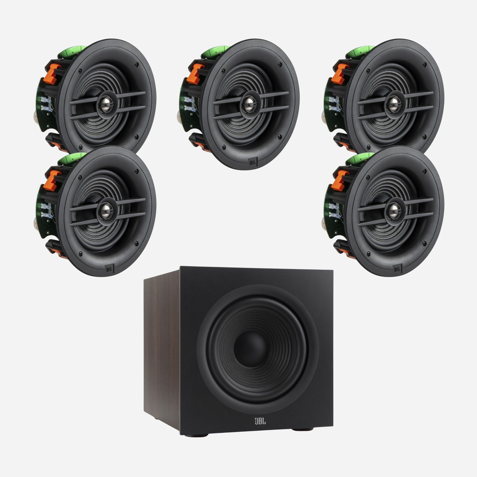 JBL Stage 260C Surround Sound Ceiling Speaker Package with