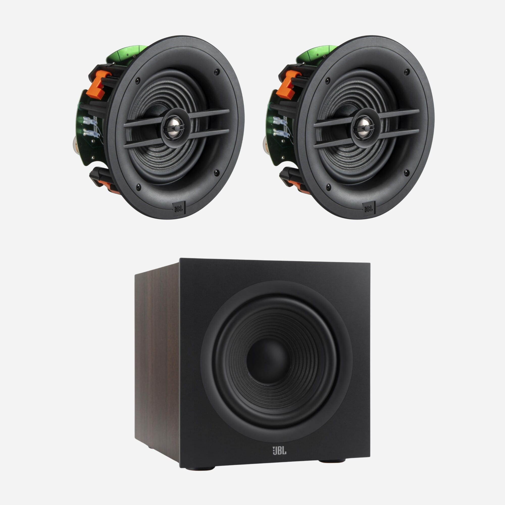 JBL Stage 260C & 200P 2.1 Ceiling Speaker & Subwoofer Package