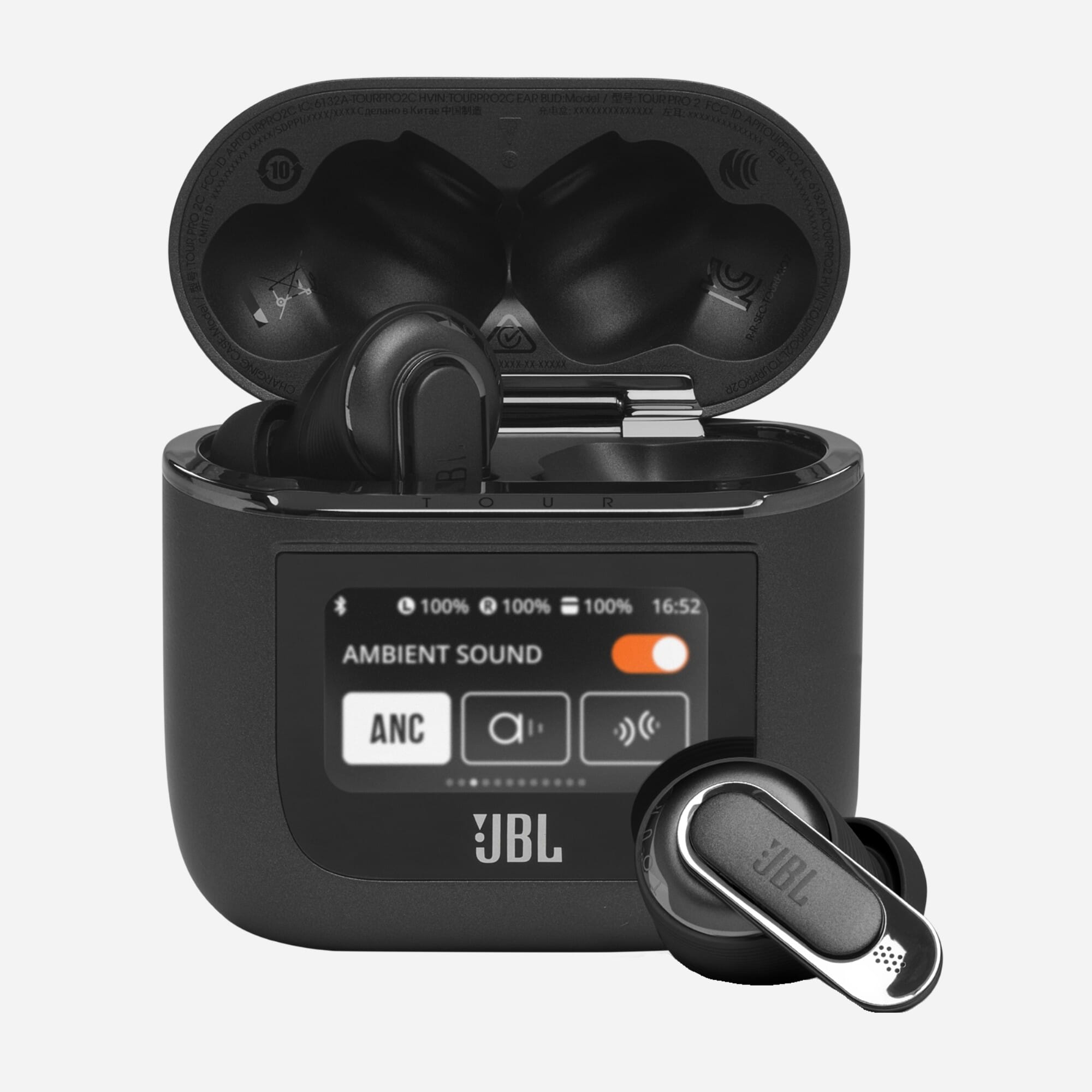JBL Tour Pro 2 | Wireless Noise Cancelling Earbuds | Smart Home Sounds