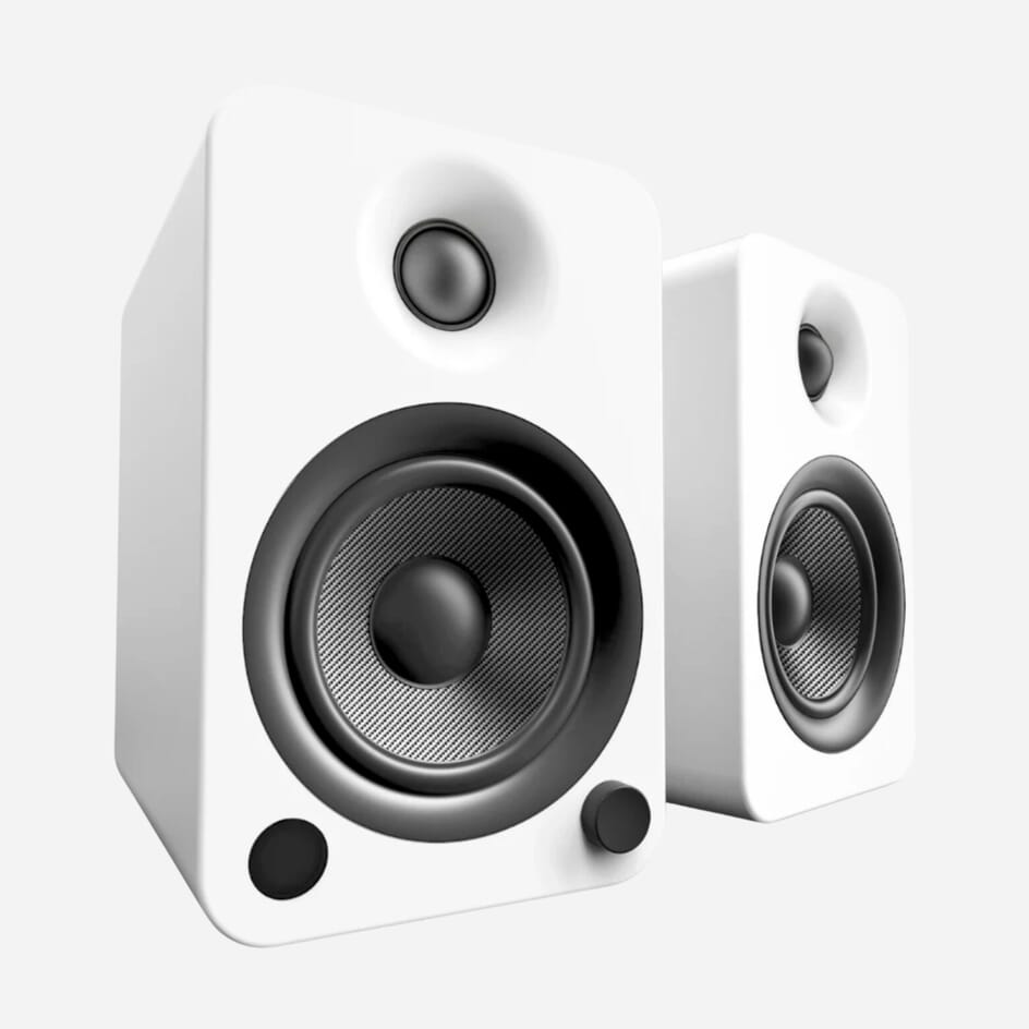 Buy Kanto YU4 Powered Bookshelf Speakers (Matte White) Smart