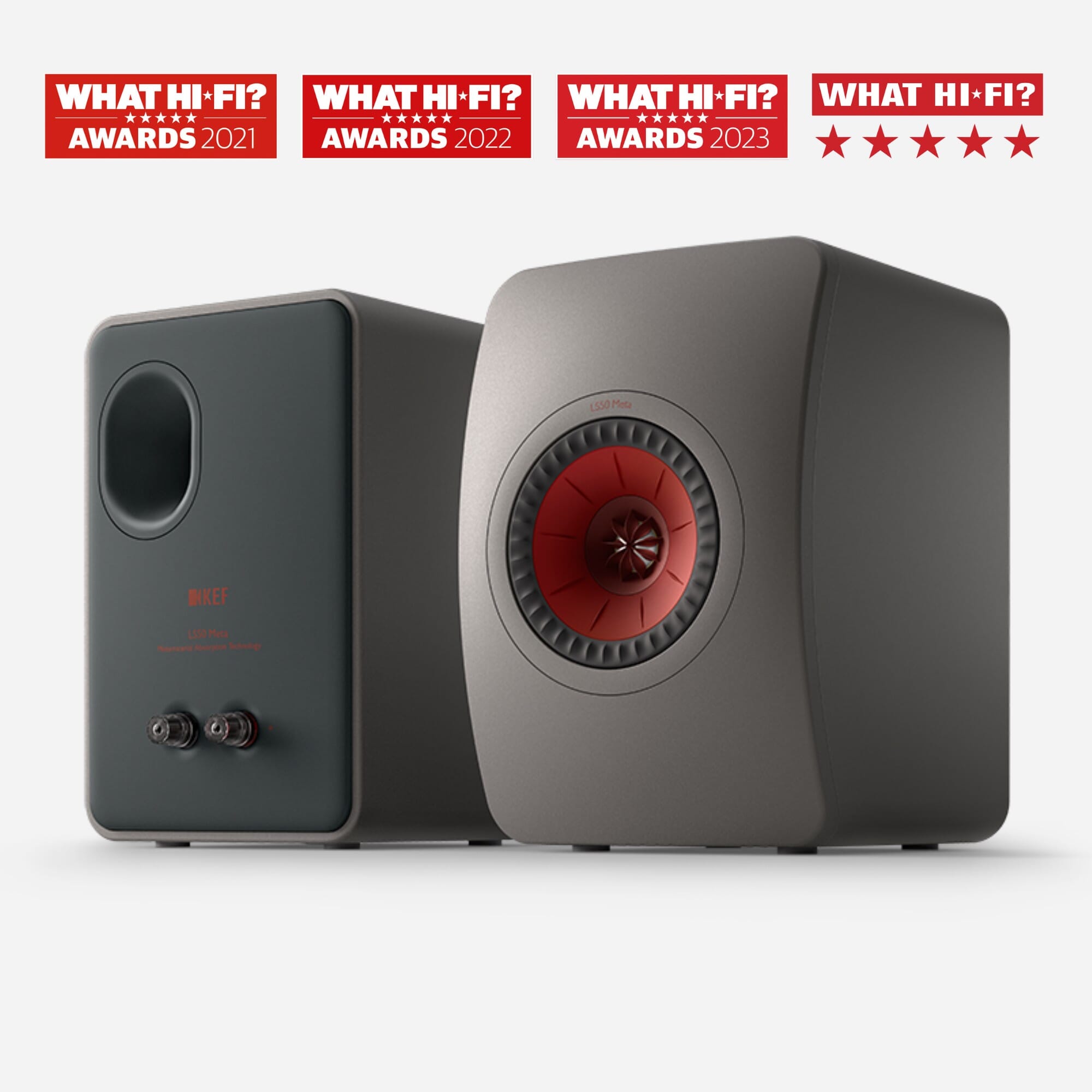 Buy KEF LS50 Meta (Titanium Grey) | Smart Home Sounds