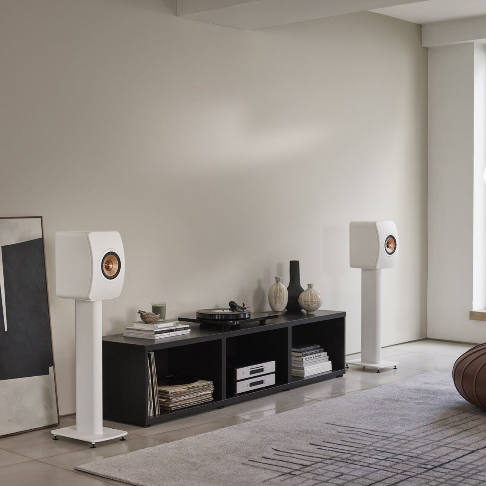 Buy KEF LS50 Meta (Mineral White) Smart Home Sounds