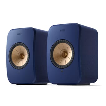 KEF LSX II Active Bookshelf Speaker (Cobalt Blue)