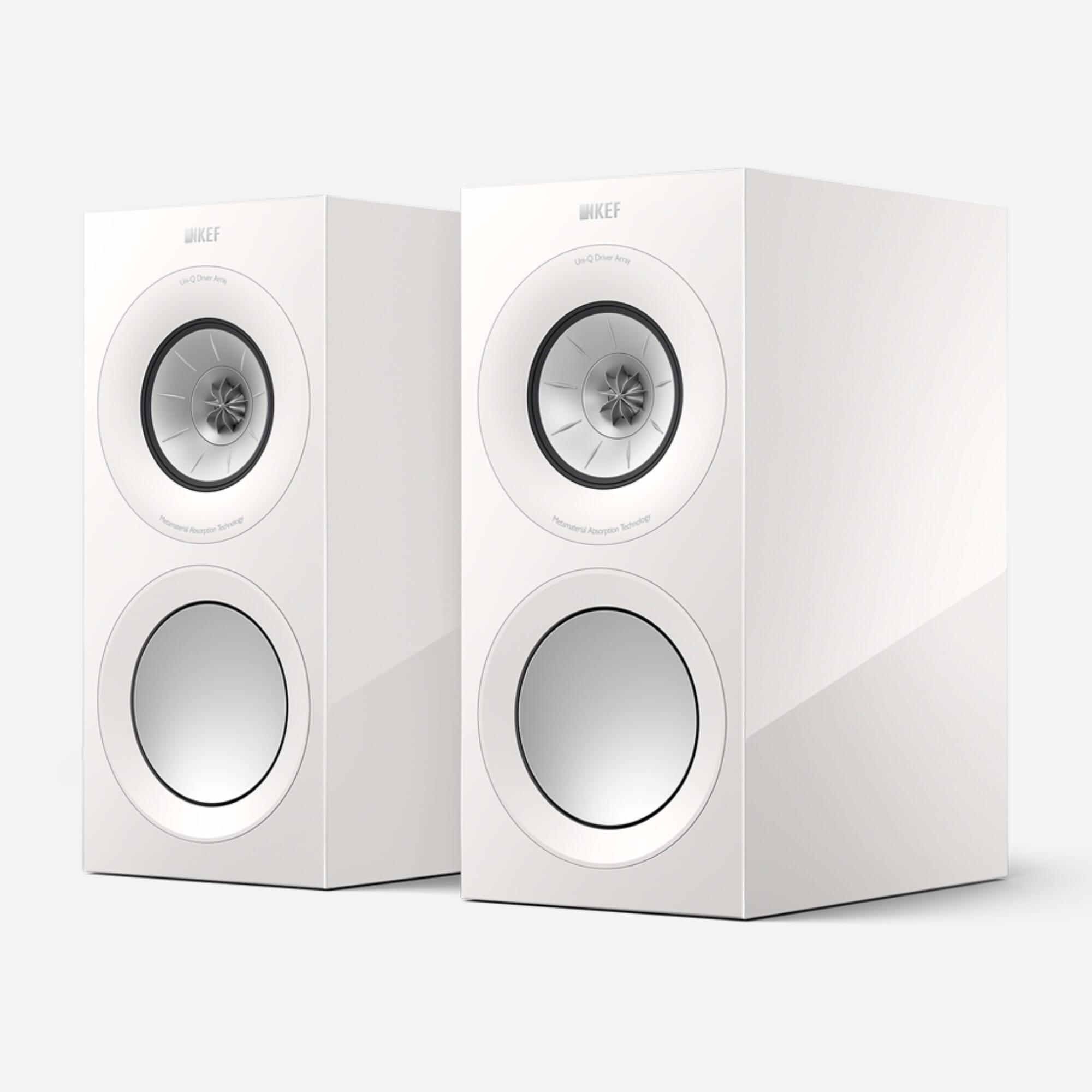 Buy KEF R3 Meta Bookshelf Speakers (White Gloss) Smart Home Sounds