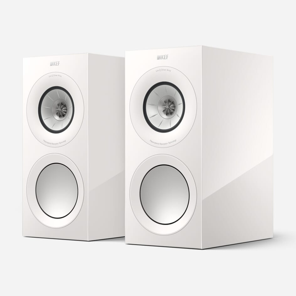 Buy KEF R3 Meta Bookshelf Speakers (White Gloss) Smart Home Sounds