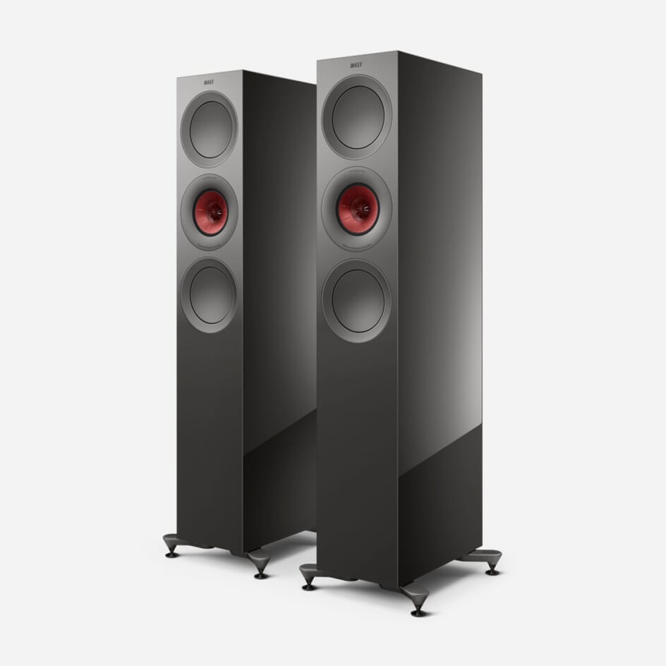KEF R7 Meta Floorstanding Speaker (Titanium) main product photo