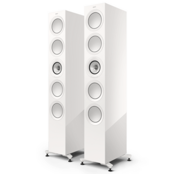 KEF R11 Meta Floorstanding Speaker (White Gloss)