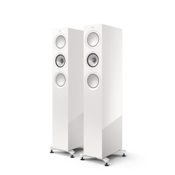 KEF R5 Meta Floorstanding Speaker (White Gloss)
