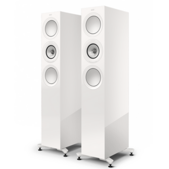 KEF R7 Meta Floorstanding Speaker (White Gloss)