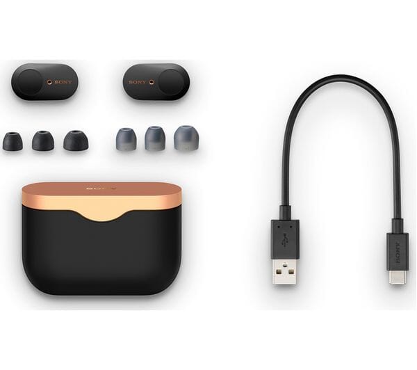 Wireless Headphones Sony Wf 1000xm3 Pair Second Device Wireless