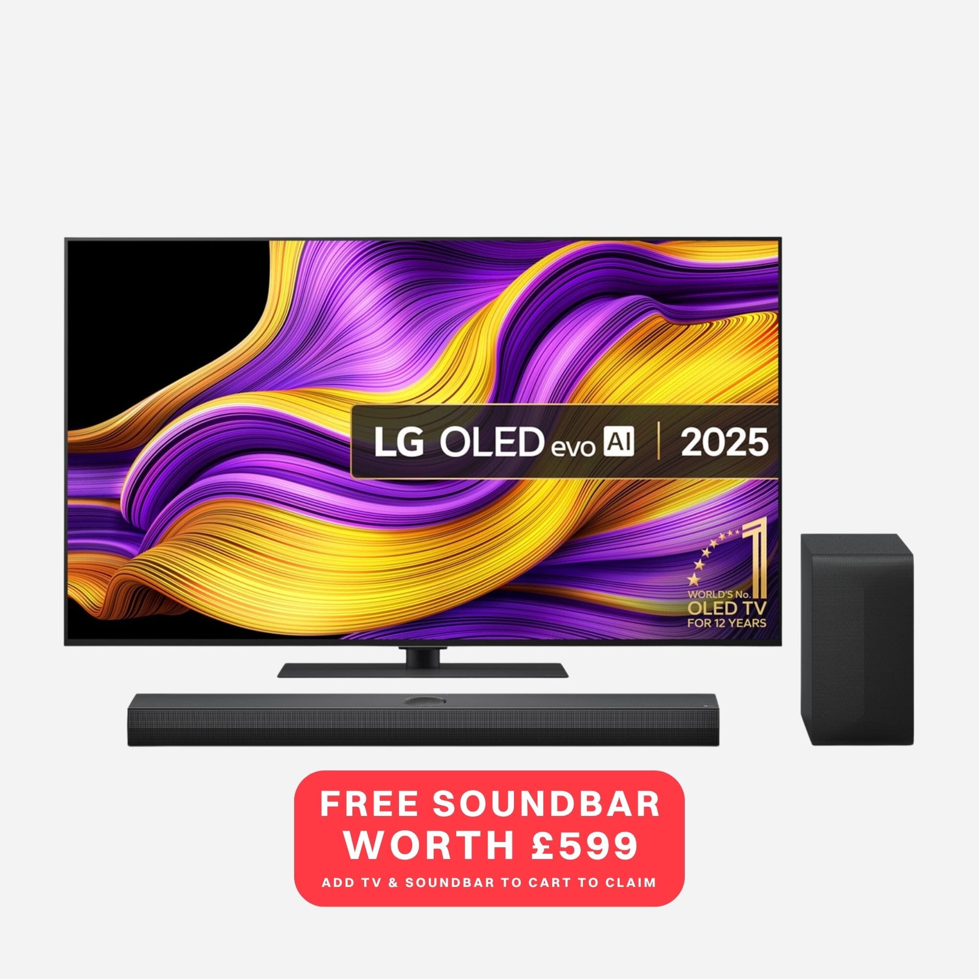 LG G5 55" OLED evo 4K Ultra HD Smart TV (Stand Mount)