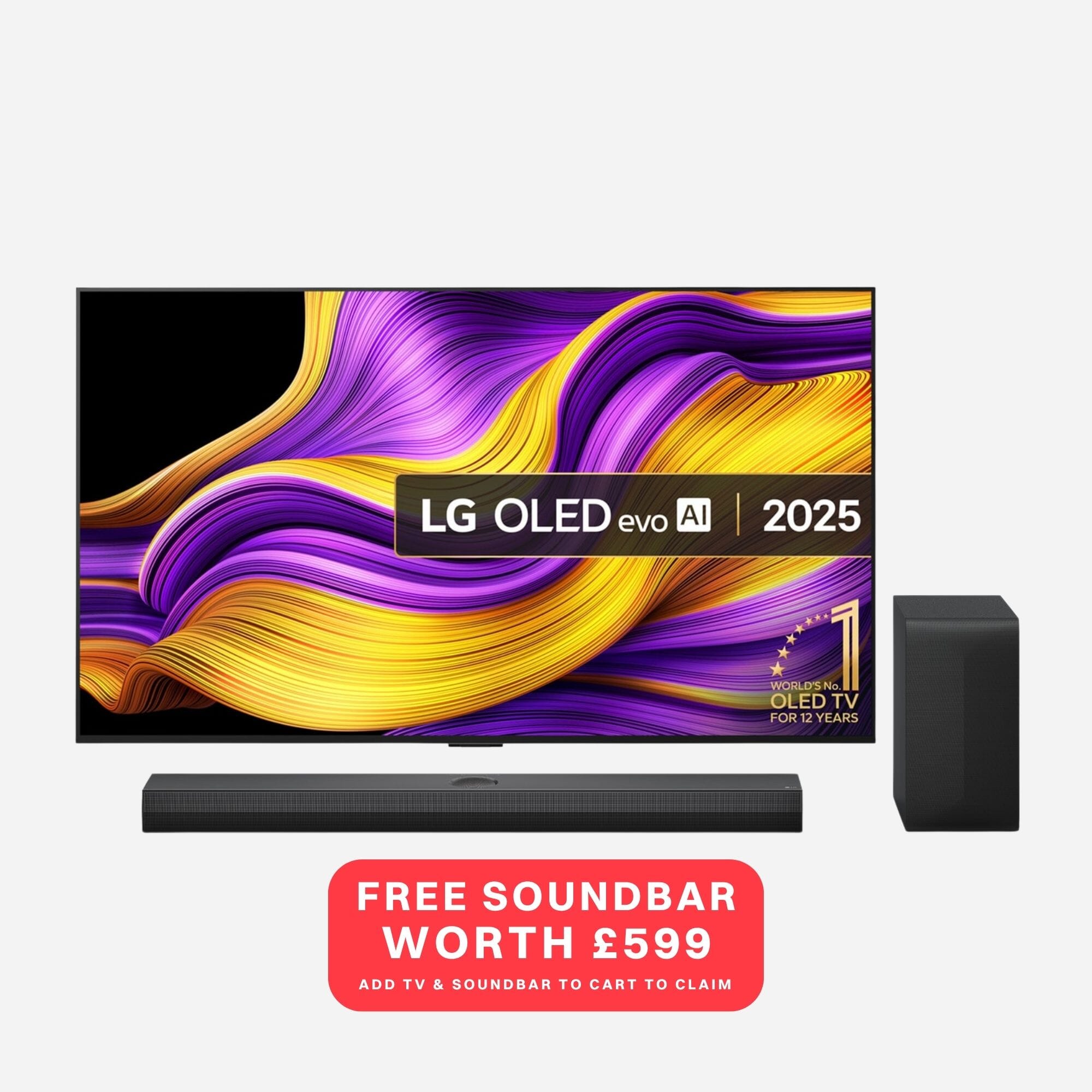 LG G5 55" OLED evo 4K Ultra HD Smart TV (Wall Mount)
