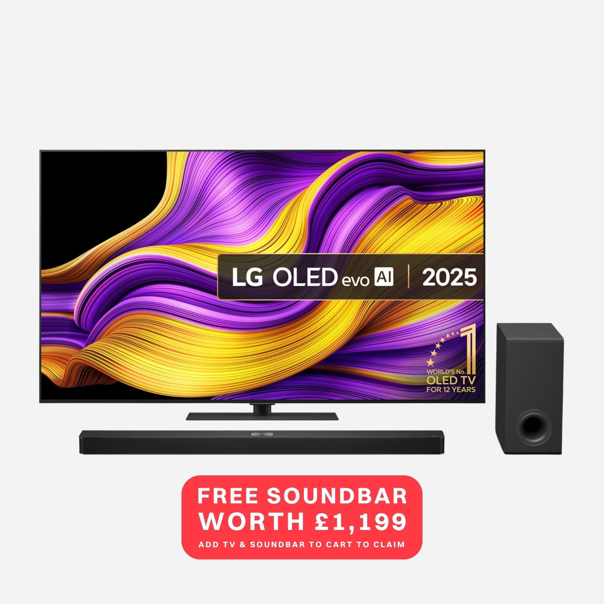 LG G5 65" OLED evo 4K Ultra HD Smart TV (Stand Mount)