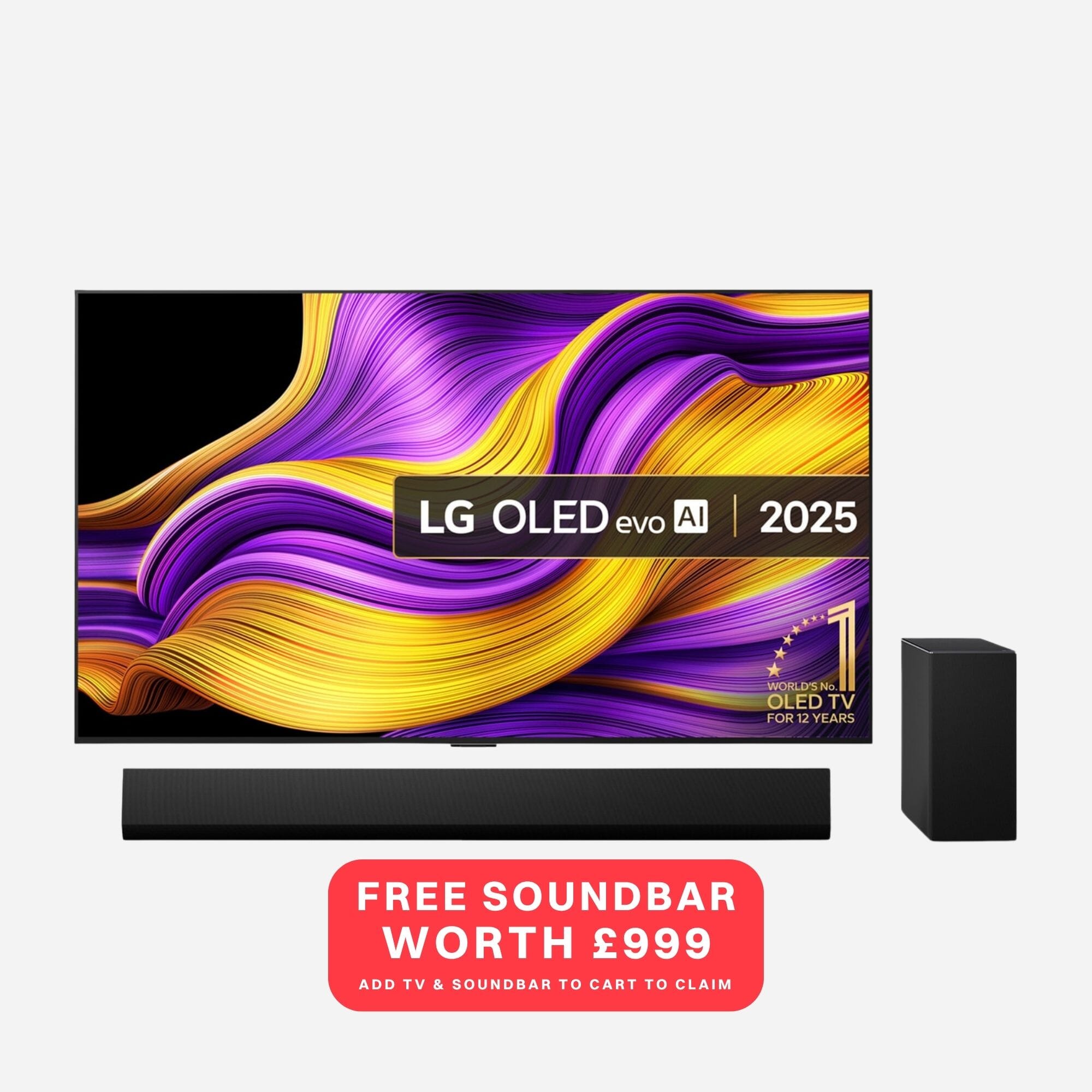 LG G5 65" OLED evo 4K Ultra HD Smart TV (Wall Mount)