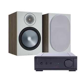 Rega IO + Monitor Audio Bronze 100 (Urban Grey)