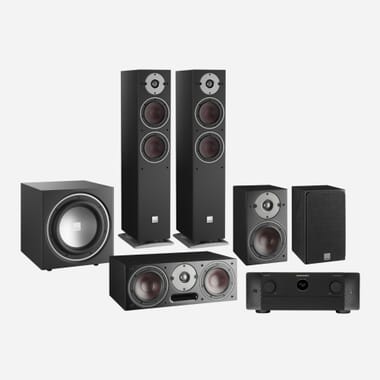 Marantz Cinema 50 9.4 Channel AV Receiver with Dali Oberon 5 AV Speaker System Marantz Cinema 50 9.4 Channel AV Receiver with Dali Oberon 5 AV Speaker System