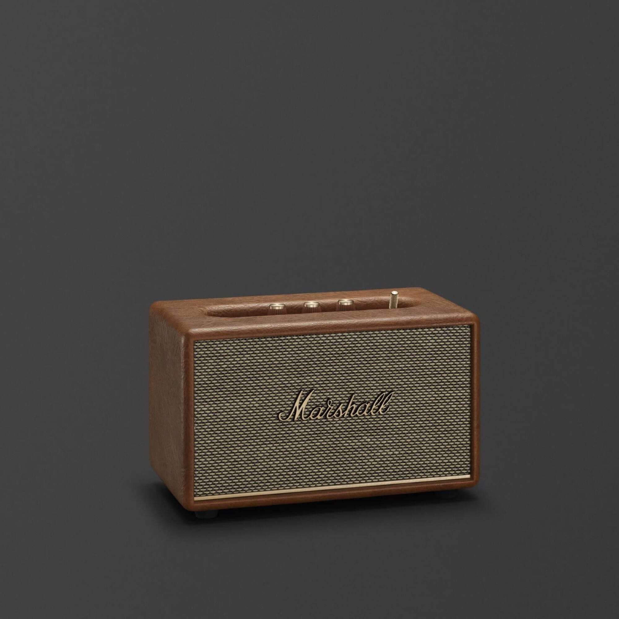 Marshall ブラウン Acton2 Marshall Acton III Bluetooth Home Speaker with Bass / Treble