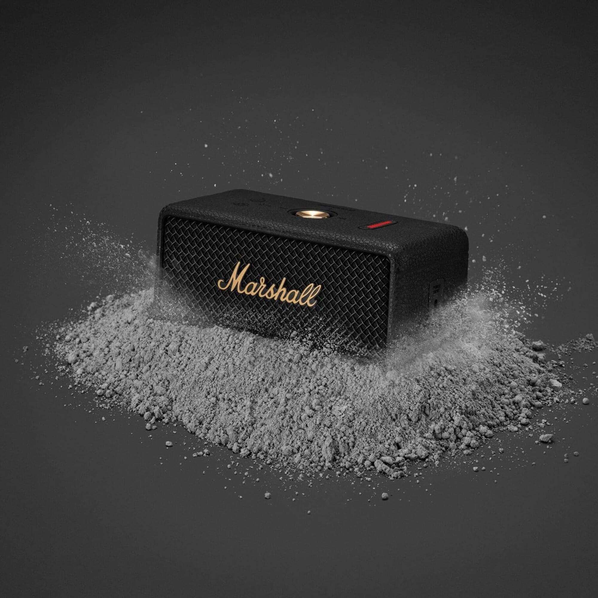 美品 Marshall EMBERTON III Black and Brass Emberton III Black and Brass - Portable speaker | Marshall.com