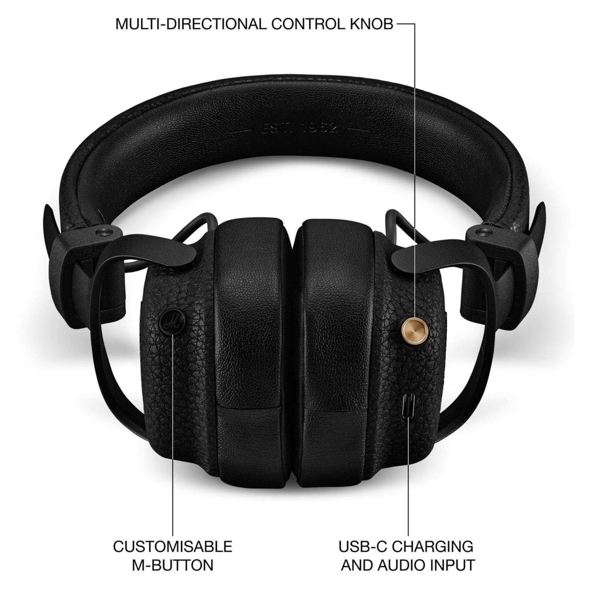 Marshall Milton A.N.C. | Wireless On-Ear Headphones | Smart Home