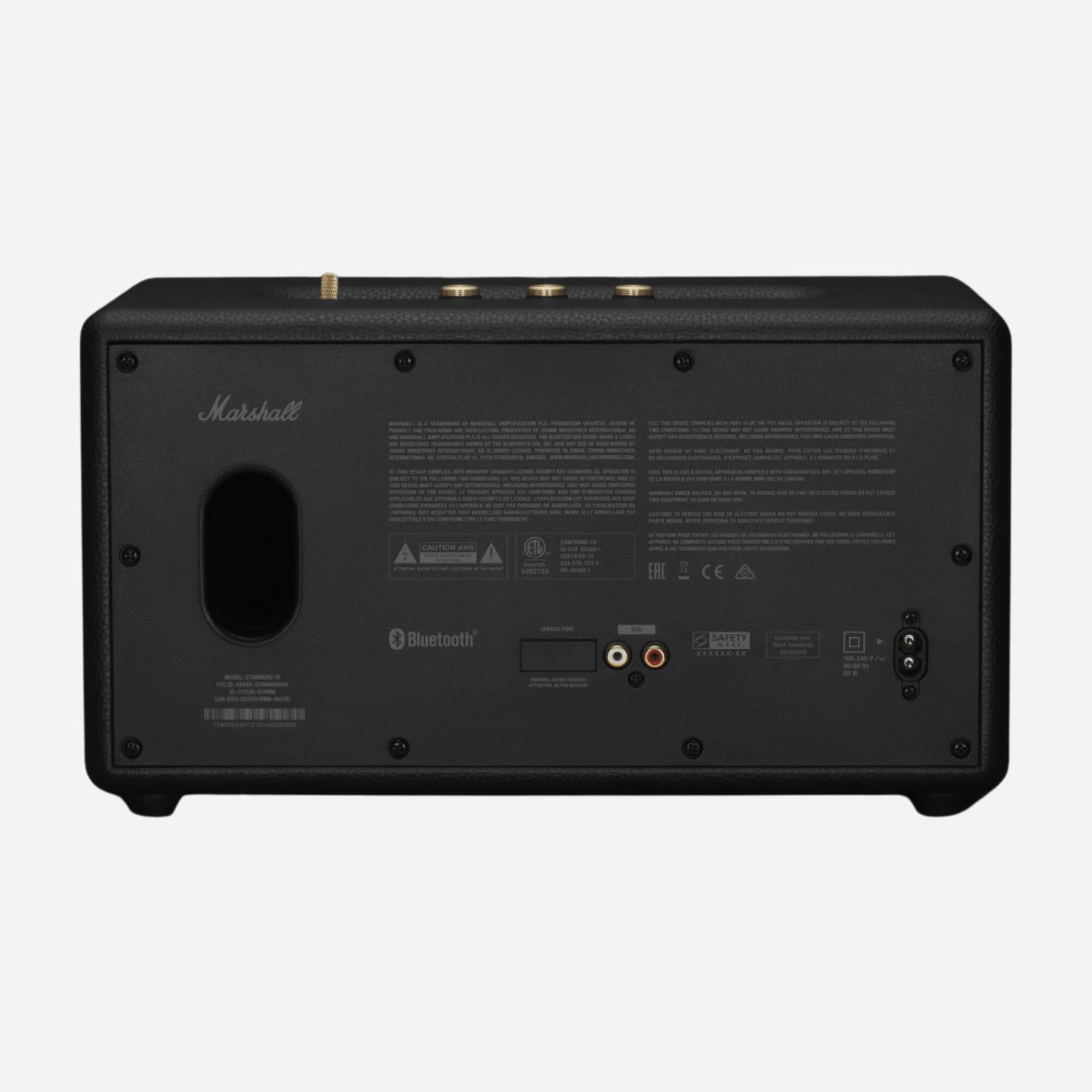 Buy Marshall Stanmore III Bluetooth (Black) | Smart Home Sounds