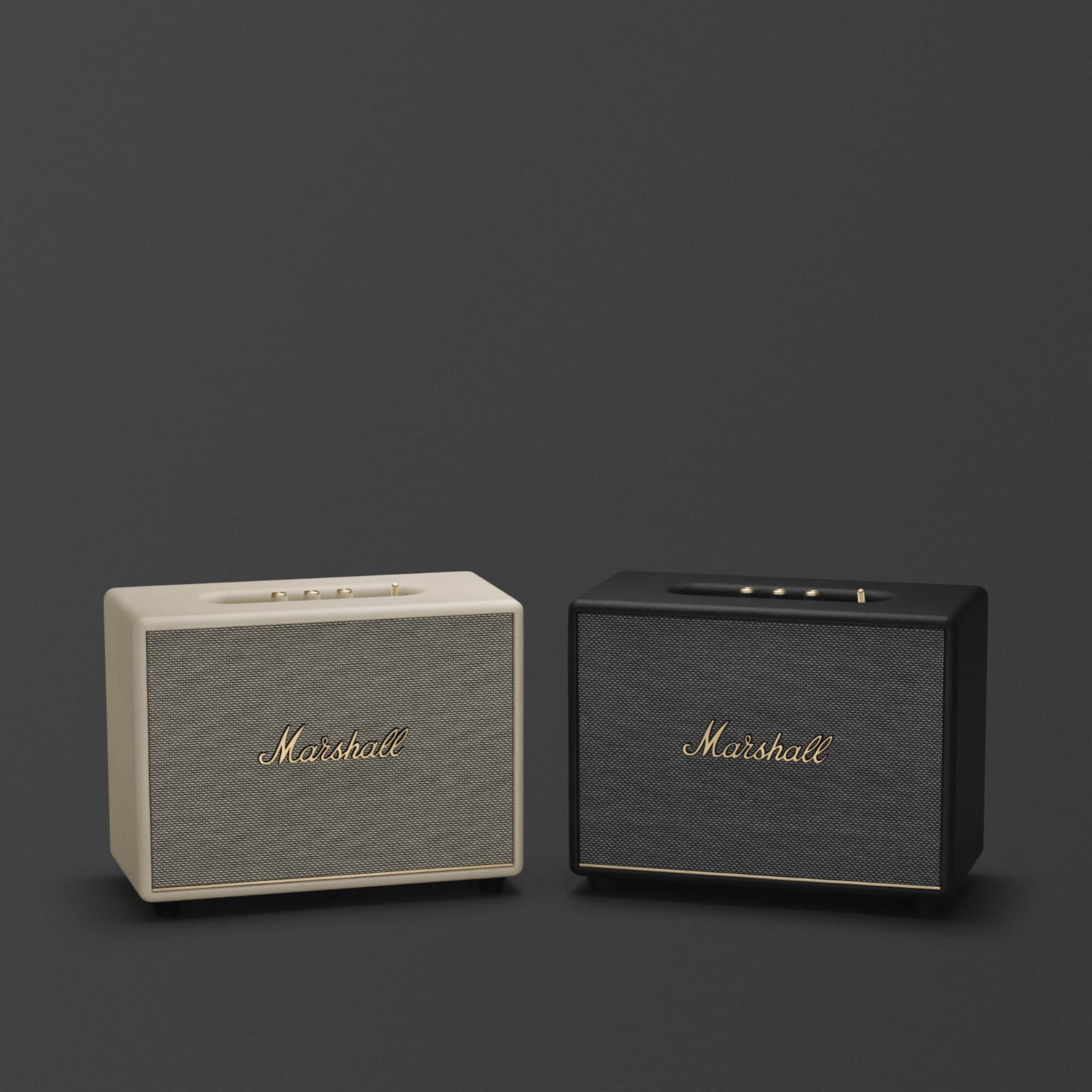 スピーカー・ウーファー Marshall WOBURN III Cream Marshall Woburn III Bluetooth Home Speaker with Bass