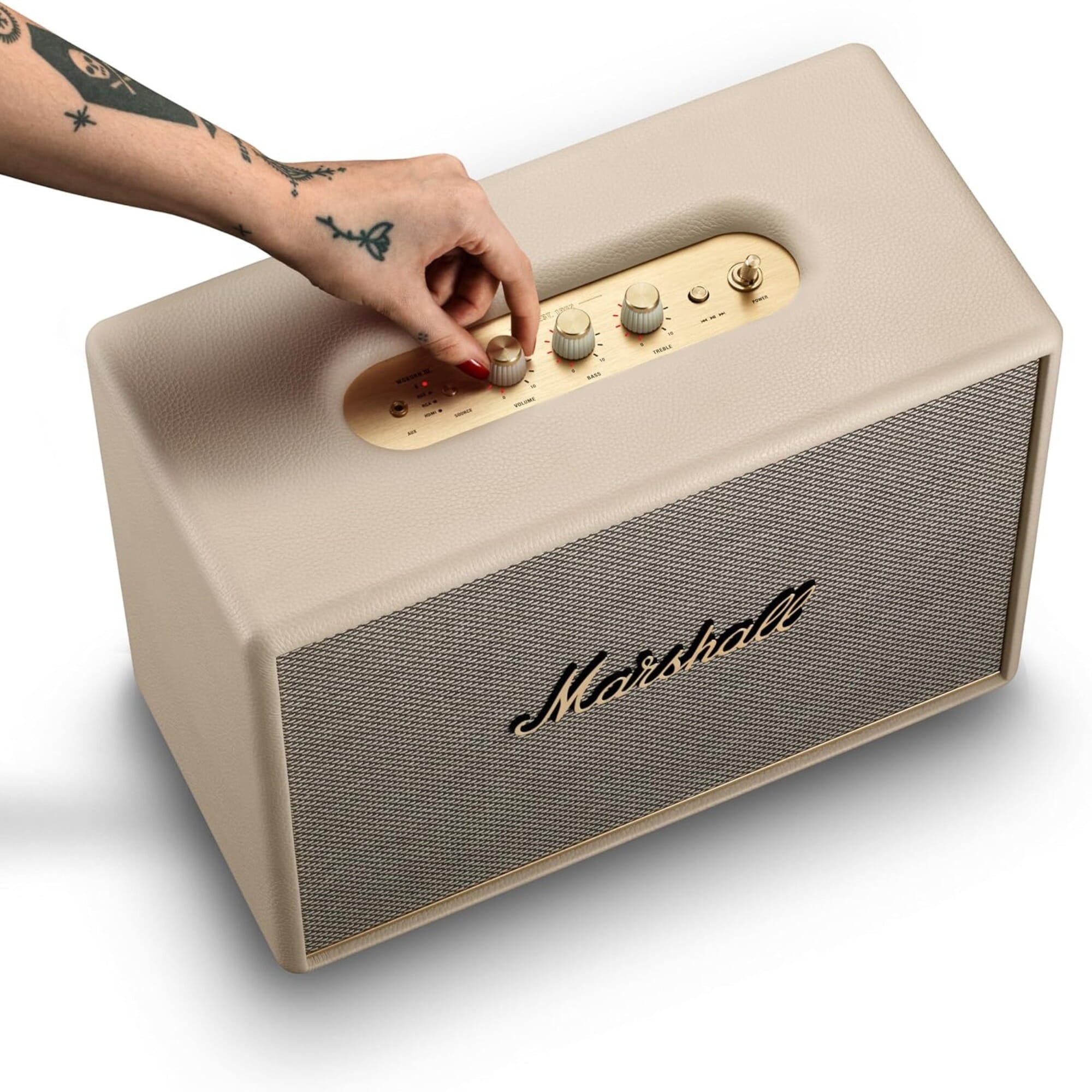 Buy Marshall Woburn III Bluetooth (Cream) | Smart Home Sounds