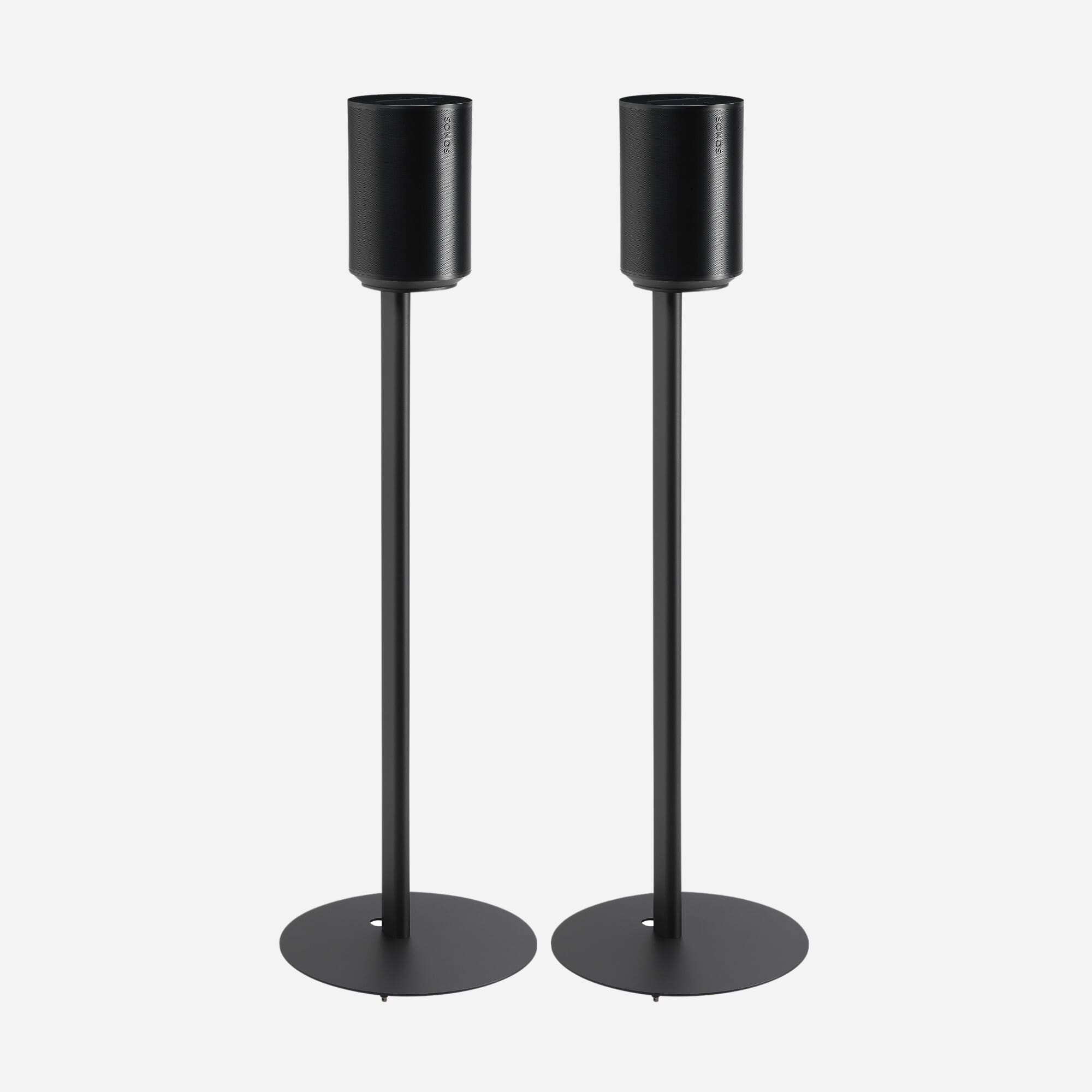 Mountson Floor Stand for Sonos Era 100 Pair (Black)