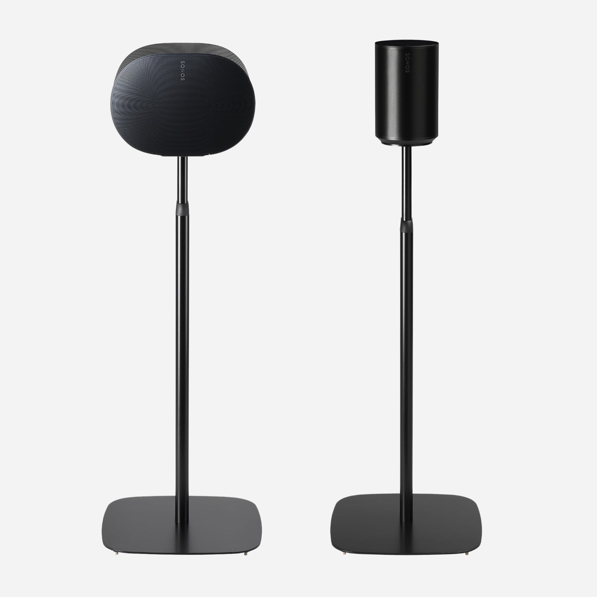 Sonos Era 100 2台＋スタンドセット ERA100 Black Floor Stand, Twin (2pcs) Accessories Included
