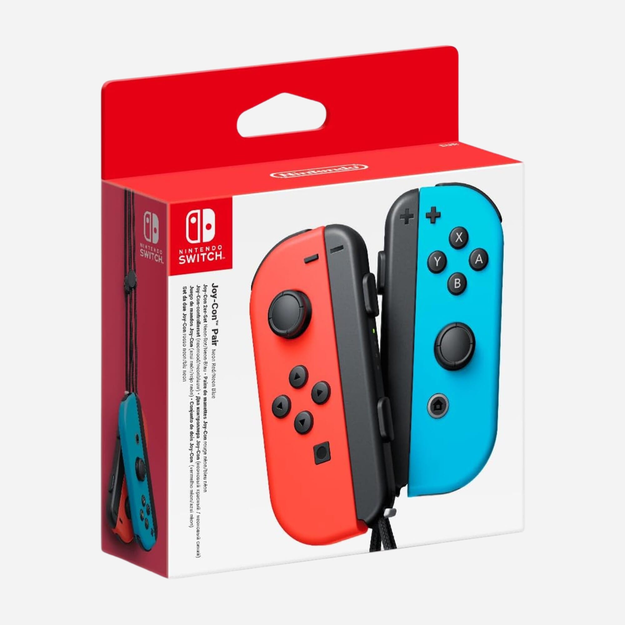Nintendo Switch 本体＋Joy-Con Nintendo Switch with Neon Blue and Neon Red Joy‑Con