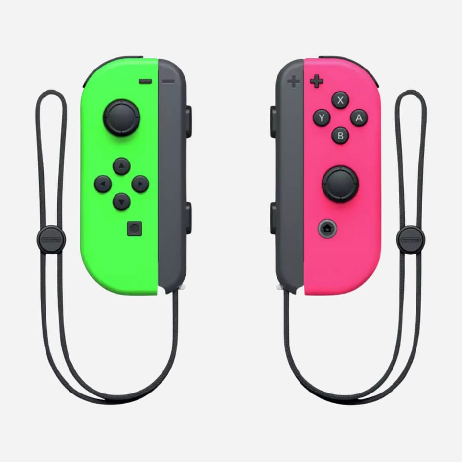 Nintendo Switch Joy-Con Controller Pair (Neon Green/Neon Pink
