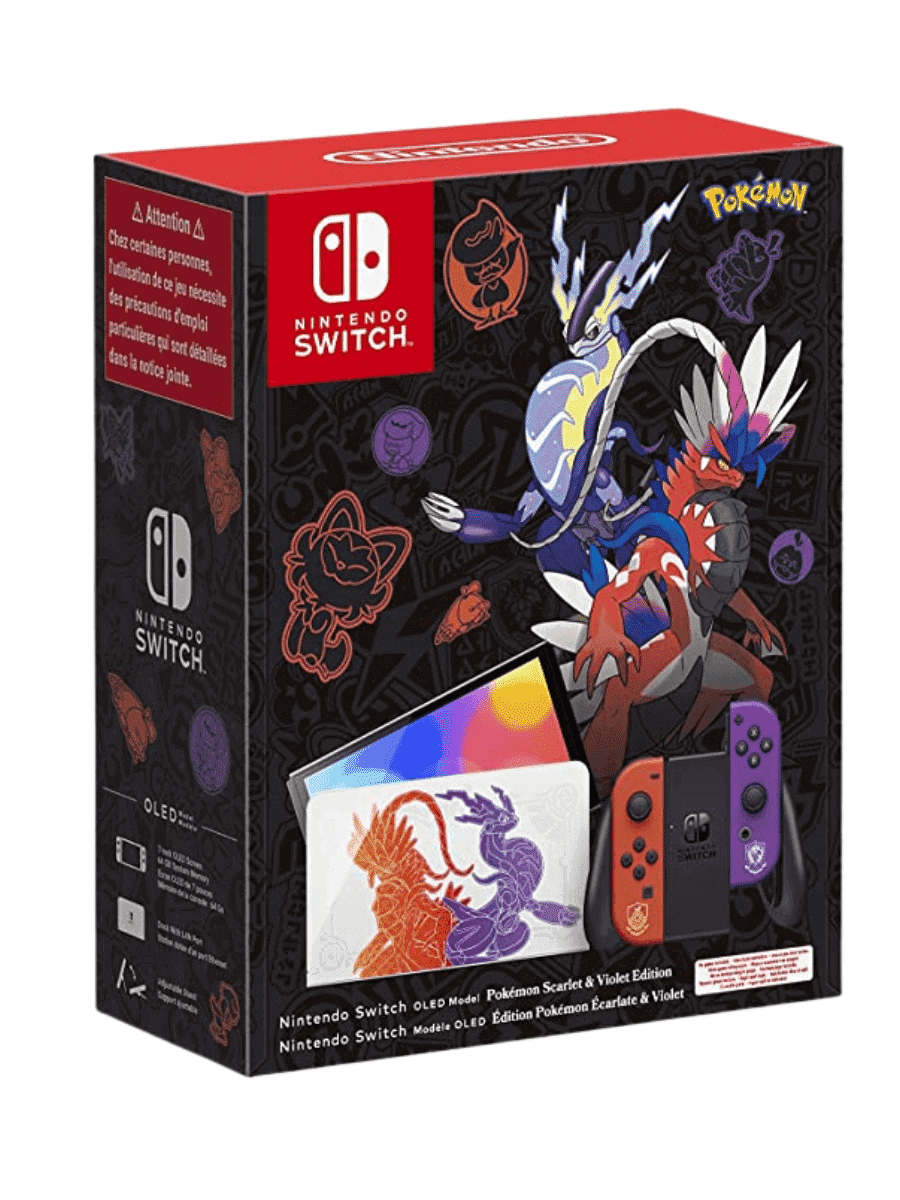 Limited Edition Pokemon Scarlet Violet Nintendo Switch OLED