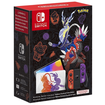 Nintendo Switch OLED Model Pokemon Scarlet and Violet Console