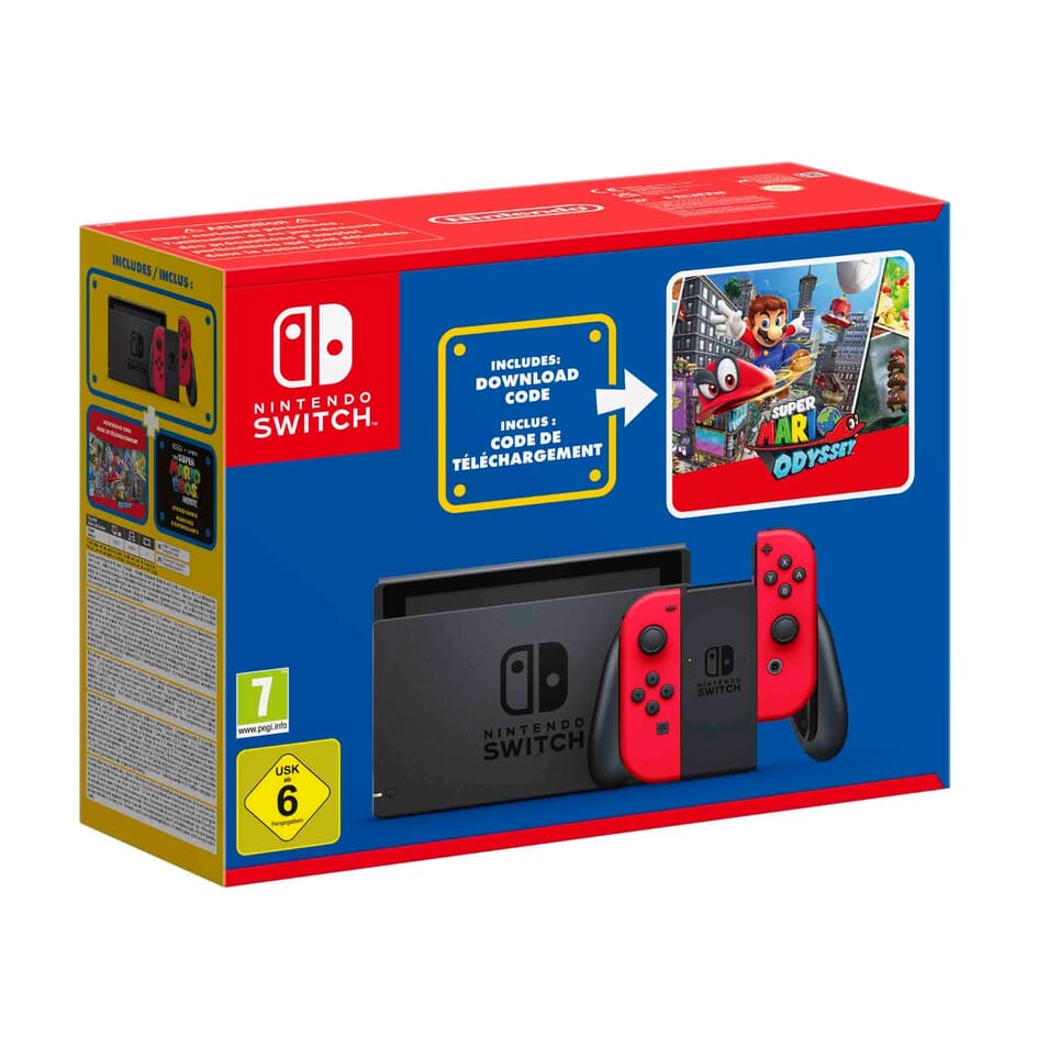 Buy Nintendo Switch Console + Super Mario Odyssey | Smart Home Sounds