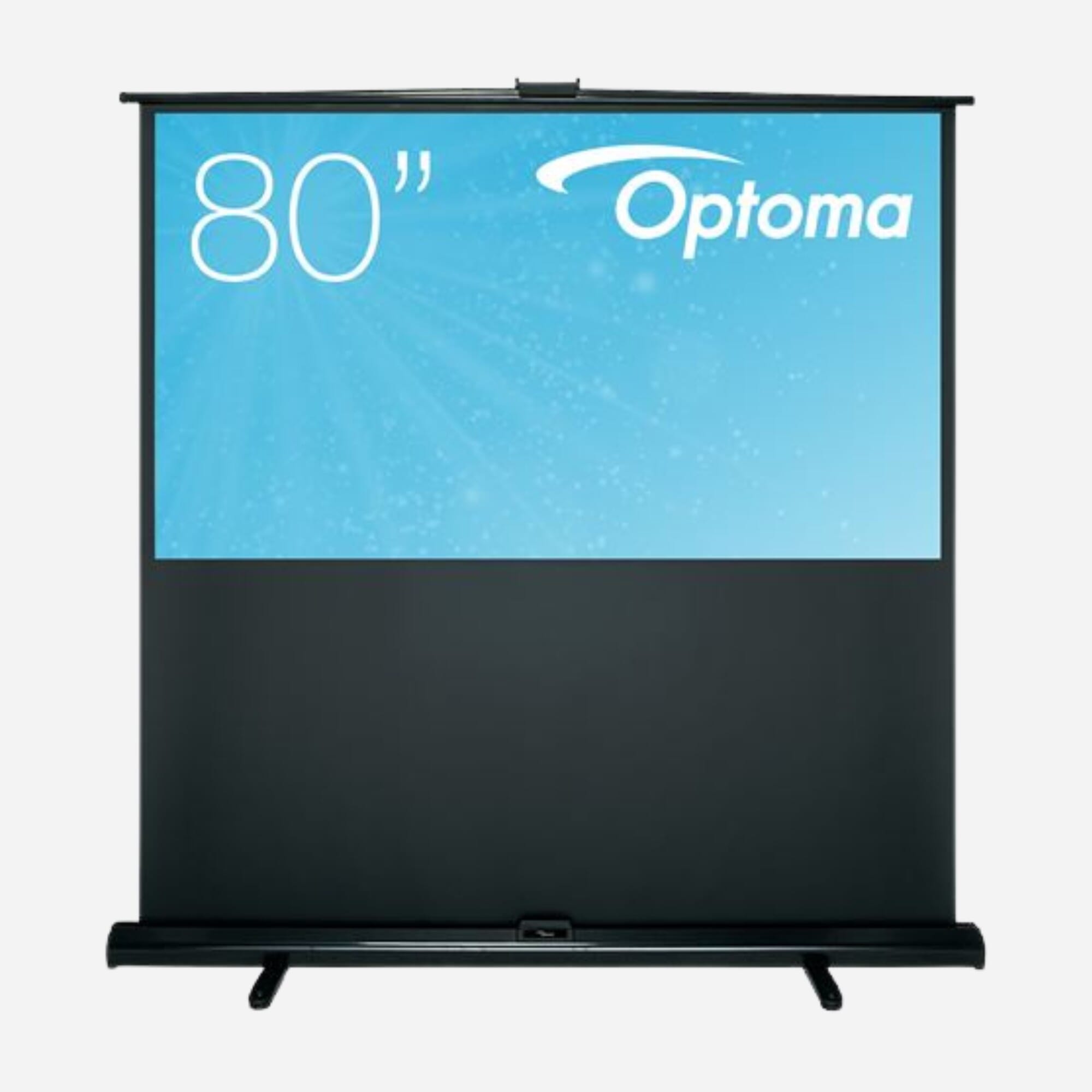 Optoma 80" Portable Pull Up Screen