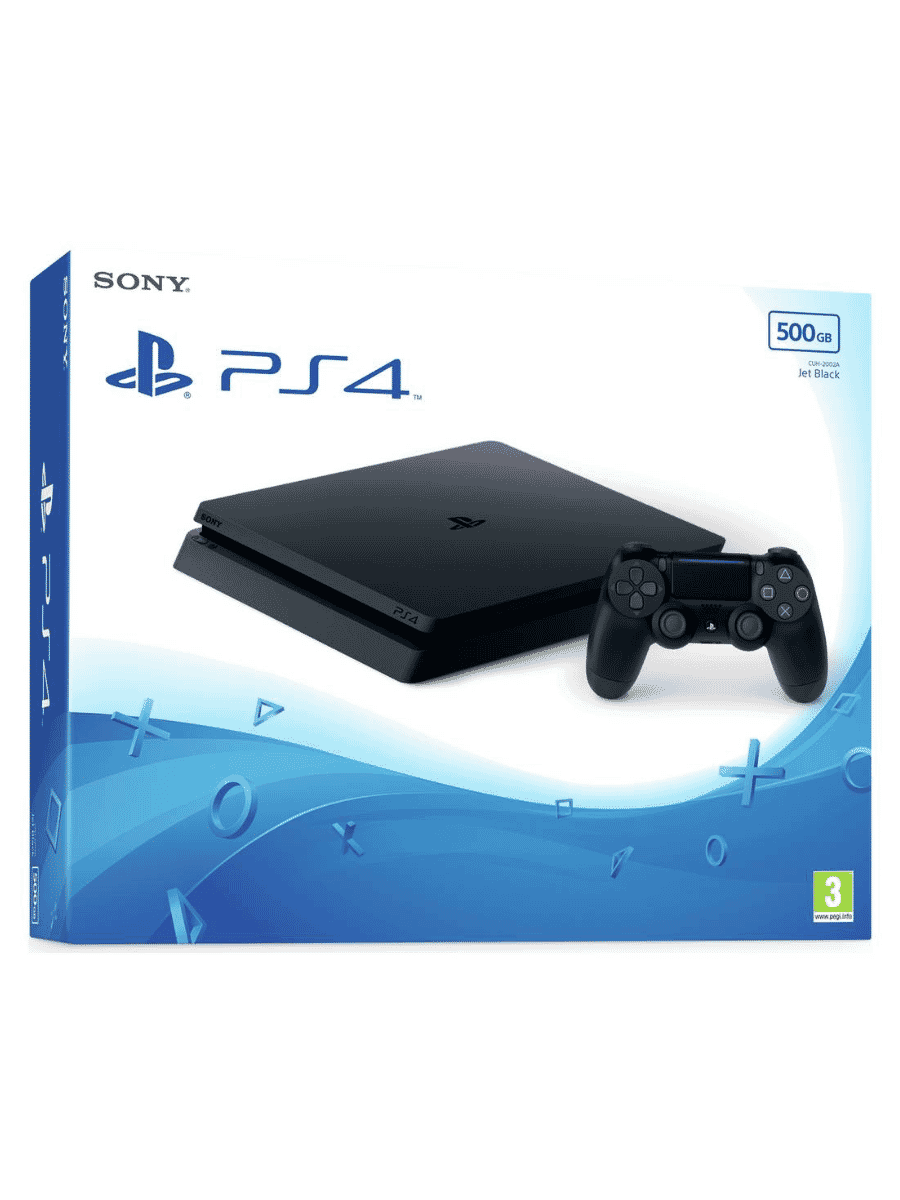 Sony Playstation 4 500GB Console (Black) | PS4 | Smart Home Sounds