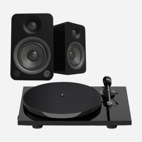 Pro-Ject E1 & Kanto YU4 Pro-Ject E1 & Kanto YU4