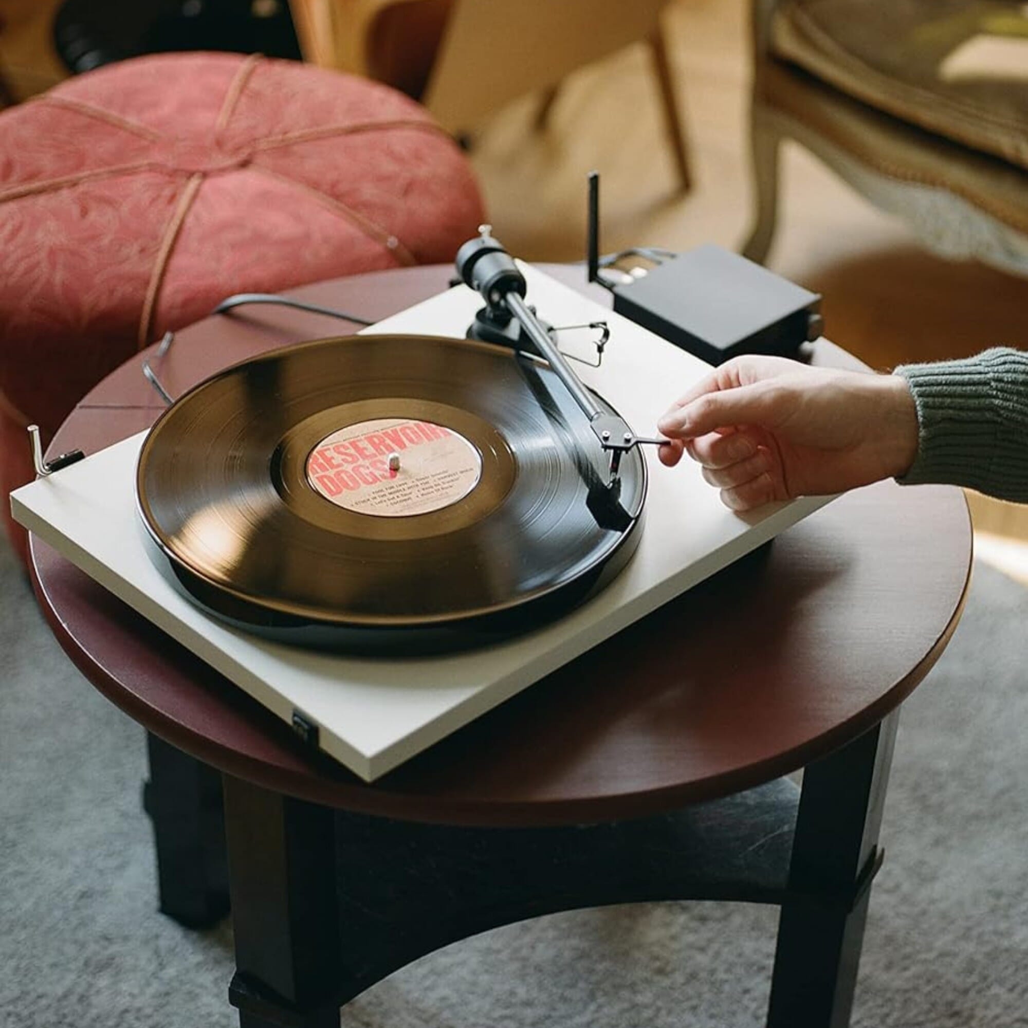 Pro-Ject E1 Phono Turntable Plug Play Smart Home Sounds