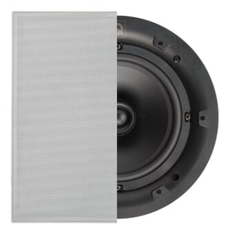 Q Install QI65S In Ceiling Speakers - Square Grill (Pair)
