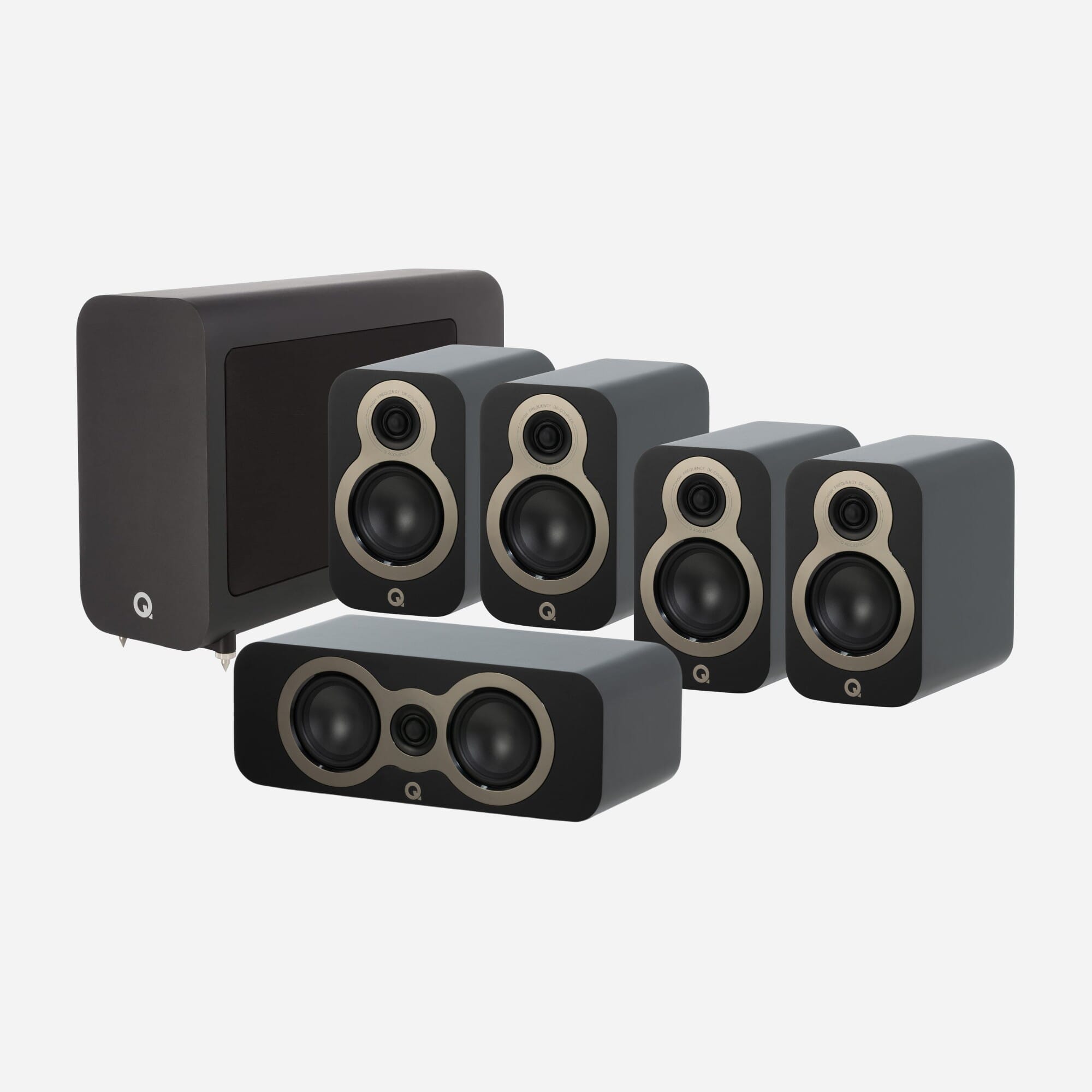 Q Acoustics 3010c 5.1 Cinema Pack