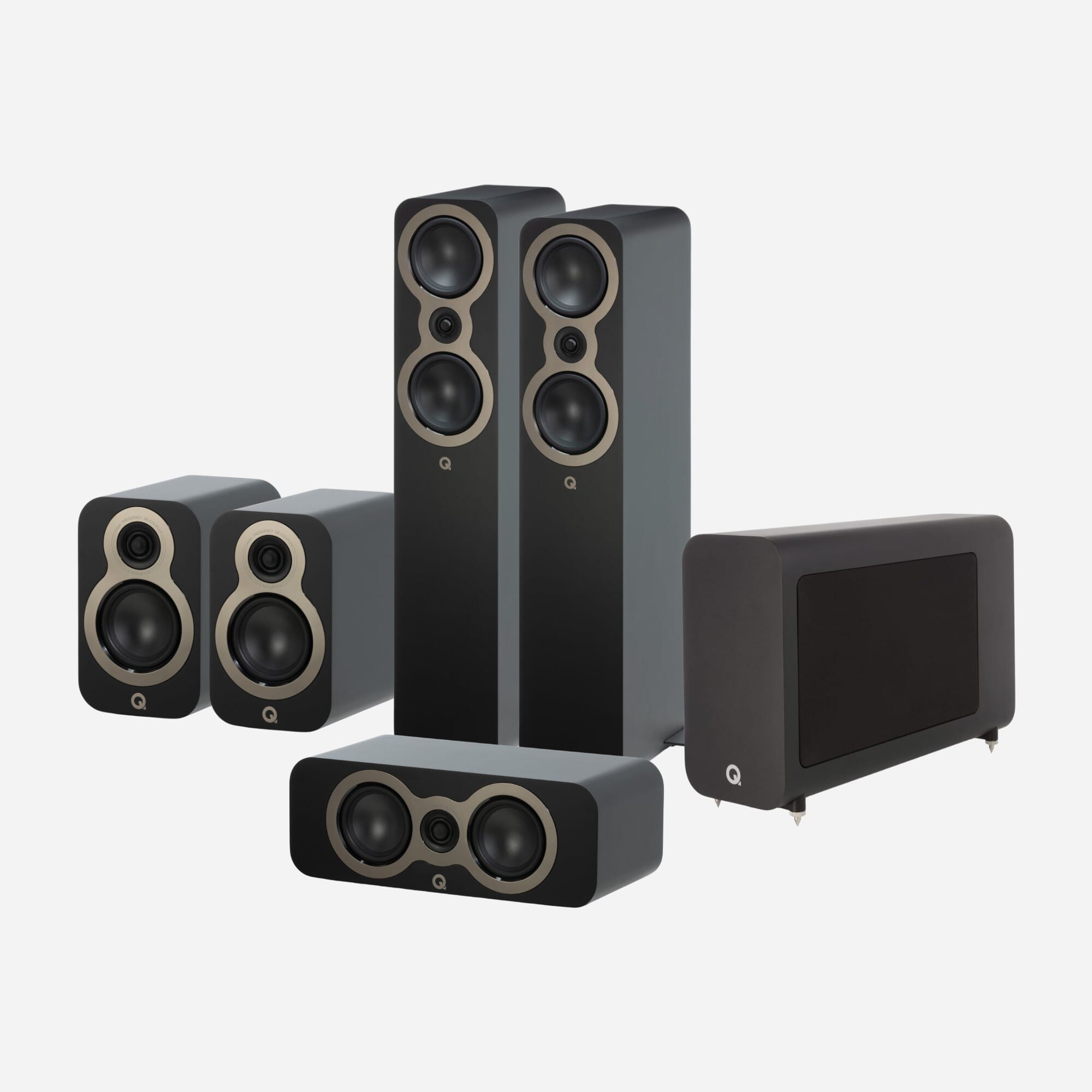 Q Acoustics 3050c 5.1 Cinema Pack
