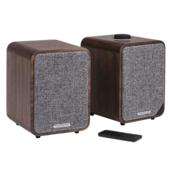 Ruark MR1 MK2 Active Bluetooth Speakers (Rich Walnut)