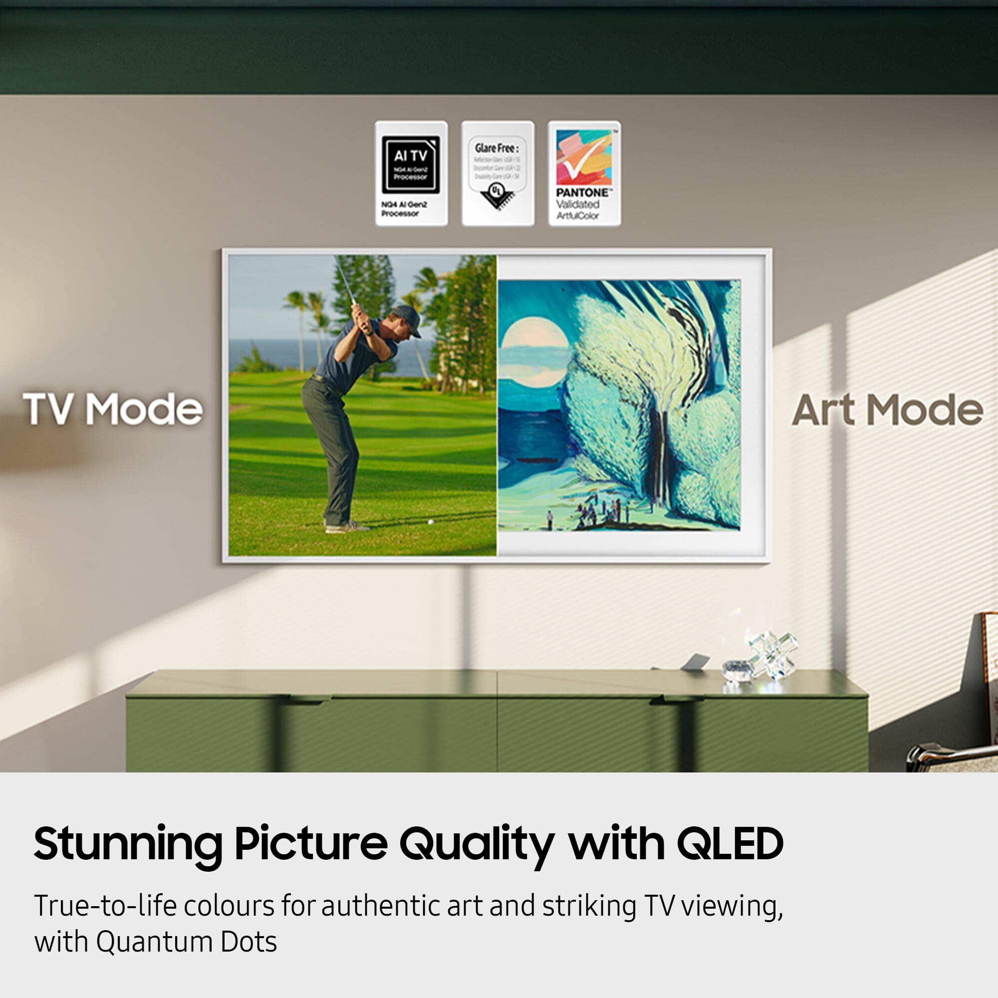 Samsung The Frame LS03FA 65" QLED 4K Art Mode Smart TV