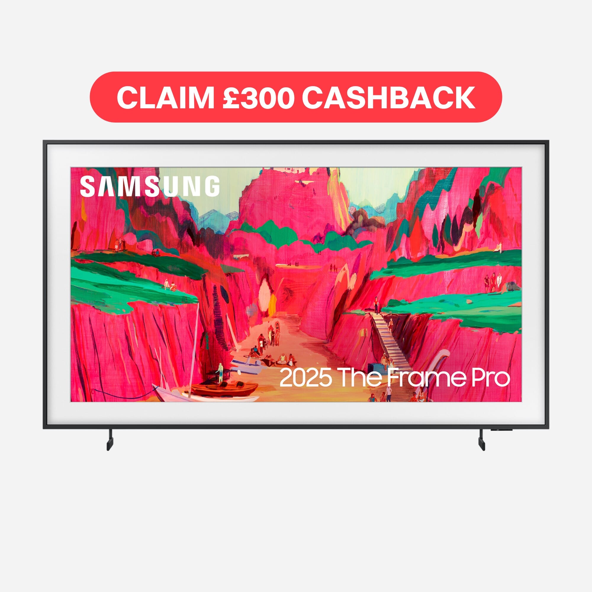 Samsung The Frame Pro LS03FW 85” Neo QLED 4K Vision AI Smart TV