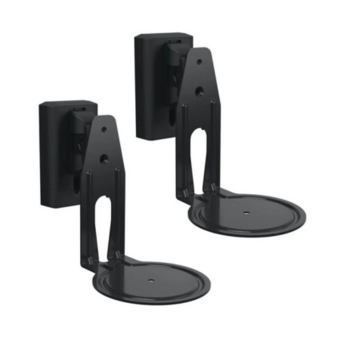 Sanus Adjustable Speaker Wall Mount designed for the Sonos Era 100 Pair (Black)
